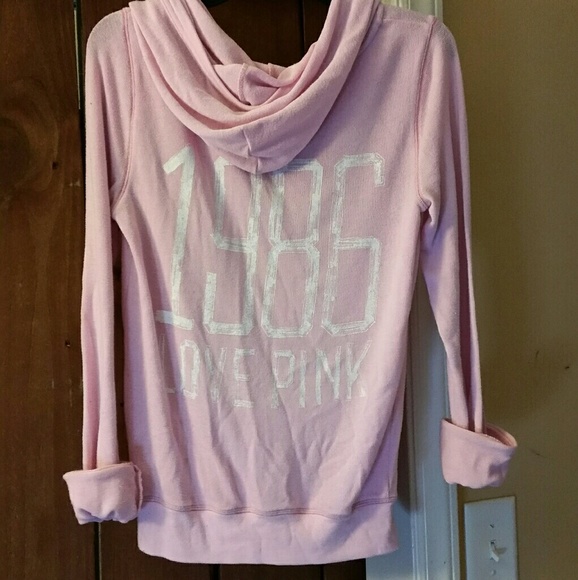 *SALE*Victorias Secret Pink Hoodie XS - Picture 2 of 4